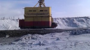 Шагающий экскаватор