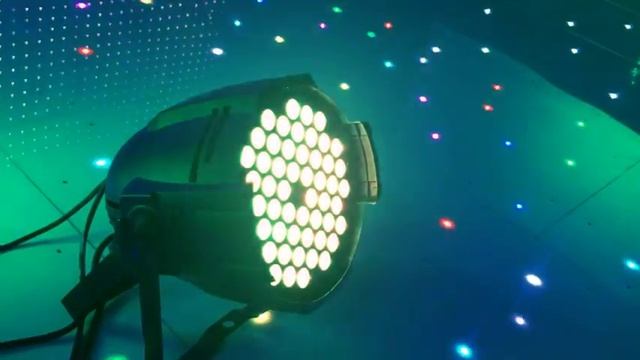54x3w led RGBW led par смотреть онлайн