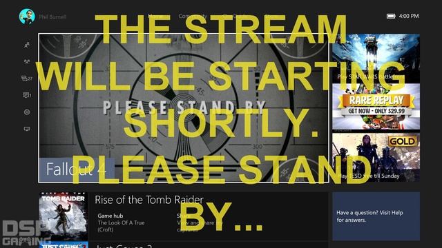 Pre-Stream Dec. 12, 2015: Fallout 4 Is LONG! Schedule Shift