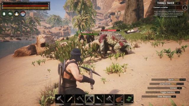 Training My Deadly Sabretooth 🔥 : Can i Survive In This Monster World Conan Exiles Survival : Part смотреть онлайн