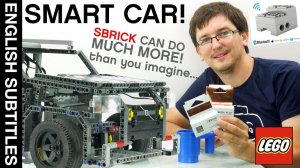 Smart LEGO car. Amazing SBRICK! Реальные возможности SBRICK!