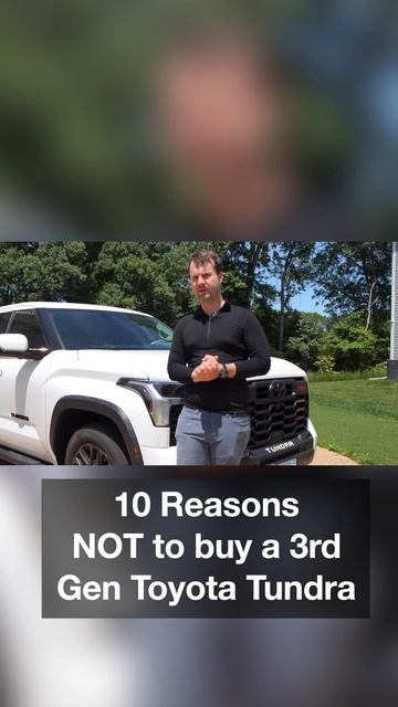 10 Reasons to Skip the Tundra! #tundra #toyota #cars #trucks #review смотреть онлайн