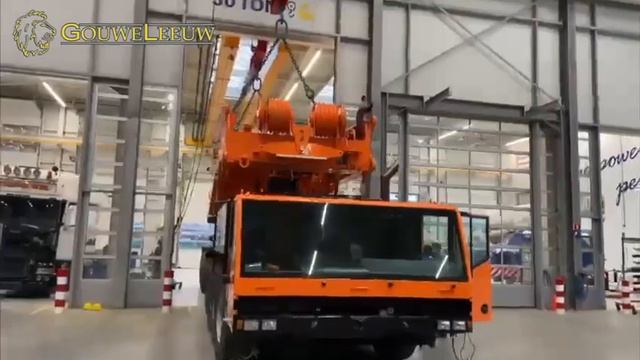 TEREX DEMAG TC 2800-1 RENOVATION PROJECT | 50 TONS LIFTING |  Paint Shop Gouweleeuw