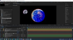 Планета и 3д текст 2.0 №3 Перенос спутника и поворот 2025-02-06 15-58-49