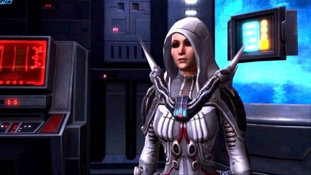 SWTOR - Sith Warrior - Chiss - Male - Light Side - Companions - Jaesa Willsaam смотреть онлайн