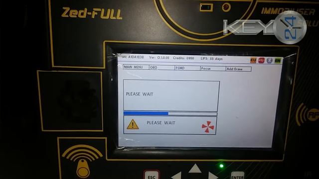 Zed-FULL - OBD - Ford Focus 3 2012 год (программирование ключей) смотреть онлайн