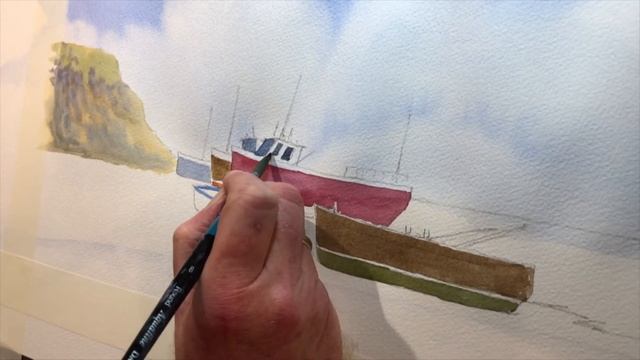 Demo: Watercolour Painting With Charles Evans (2/2)