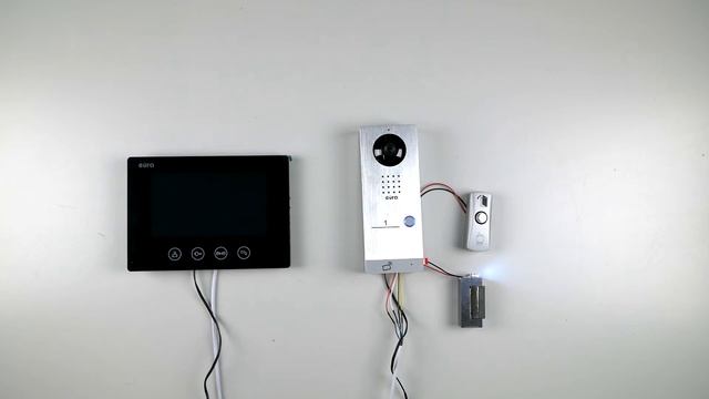 Wideodomofon ''EURA'' VDP-56A3 ''OMEGA'' | podłączenie zestawu + dodawanie do aplikacji | Eura-Tech смотреть онлайн