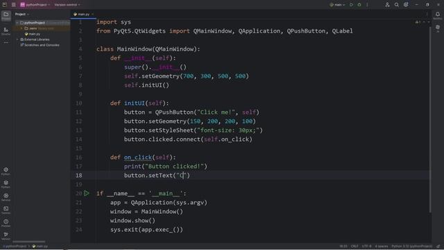 Python PyQt5 BUTTONS are easy! 🛎️ смотреть онлайн