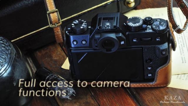 Fujifilm X-T30 Leather Camera Case смотреть онлайн