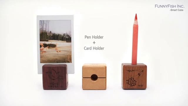 SMART CUBE, Wooden-Cube Magnet (Pen/Card Holder) смотреть онлайн