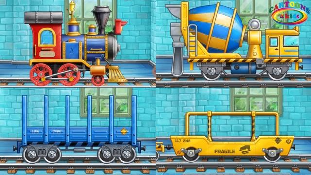 Транспорт и техника для детей. Развивающее видео. Мультик про машинки и спецтехника для малышей смотреть онлайн