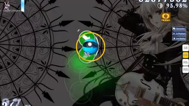 [osu!] Meiko Nakamura - Dispel смотреть онлайн