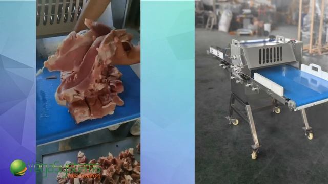 Машина для деликатной нарезки мяса на слайсы, бруски, кубики Vega HDFS 50 смотреть онлайн