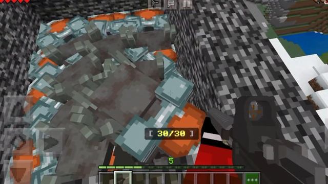 تجربة مود الاسلحة في ماين كرافت|Minecraft смотреть онлайн