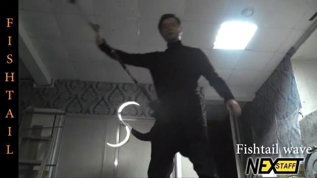 Фаер-шоу. Уроки Шест #52 (contact staff) Стиль FISHTAIL - Fishtail wave смотреть онлайн