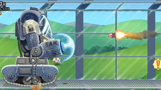 собрал S.A.M в Джетпак и почти не побил свой личный рекорд смотреть онлайн