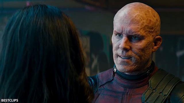 Wade and Vanessa Kiss Scene | Deadpool 2 (2018) Movie CLIP 4K смотреть онлайн