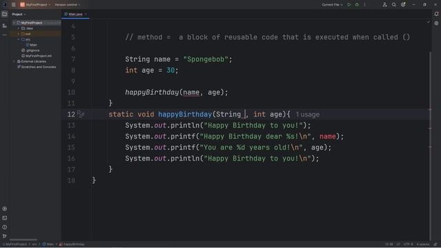 METHODS in Java are easy _26 смотреть онлайн