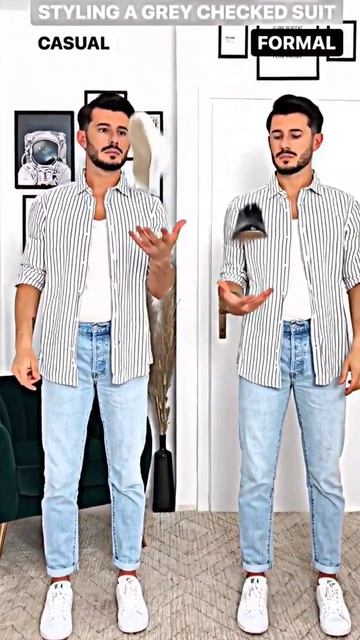 Omar Spanish formal vs casual drees outfit looks #youtubeshorts #shotrs #trendingshorts #style смотреть онлайн