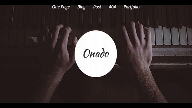 Onado | One Page Joomla Template | Themeforest Website Templates and Themes смотреть онлайн