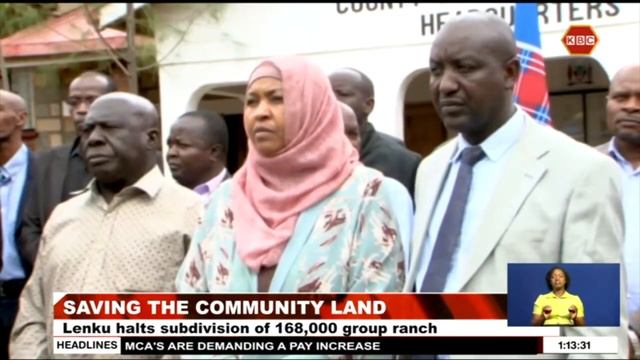 Kajiado Governor Ole Lenku halts subdivision of 168,000 acre group ranch смотреть онлайн