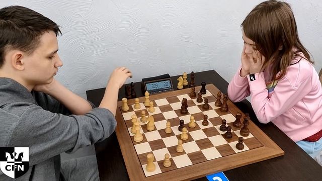 K. Moreev (1431) vs Pinkamena (1580). Chess Fight Night. CFN. Blitz смотреть онлайн