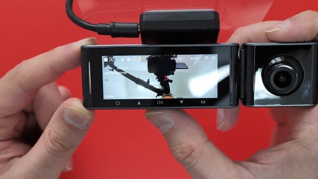 AZDOME M550 3 Channel Dash Cam Installation & Video Samples