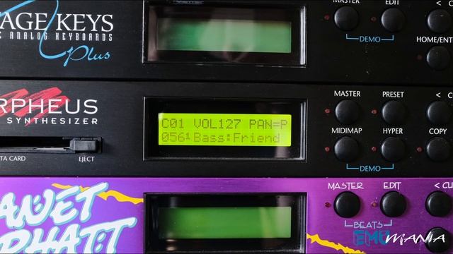 E-MU MORPHEUS - BANK 1 PRESET DEMO смотреть онлайн