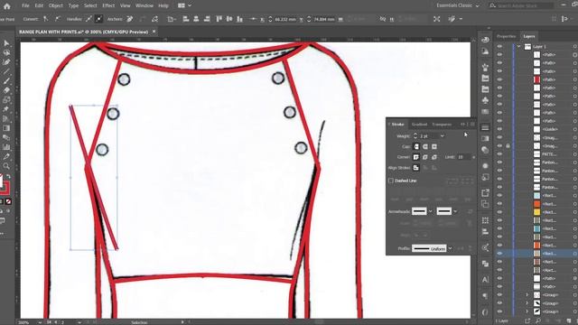 Fashion Flats Pen tool And Scaling Prints смотреть онлайн