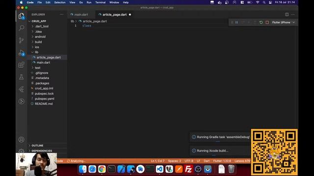 Build Simple CRUD App using Flutter and Lumen смотреть онлайн