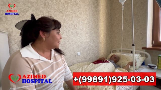 84 ёшли қашқадарёлик отахон AZIME HOSPITAL хусусий клиникасида ОҒИР ДАРДДАН ХАЛОС БЎЛДИ смотреть онлайн