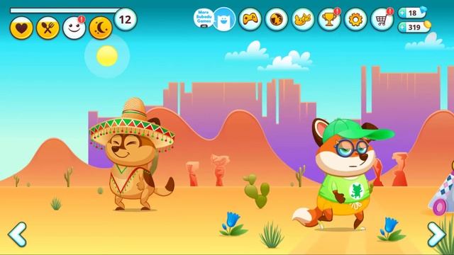 ПЕСИК ДУДУ!КОЛПАК САНТА КЛАУСА!Duddu My Virtual Pet! # 7 смотреть онлайн