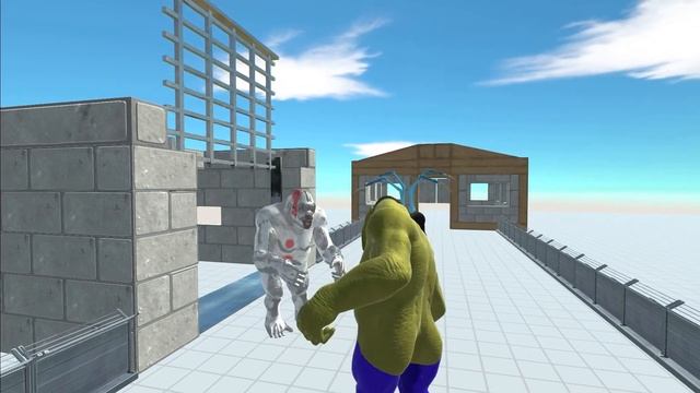 VENOM Gorilla VS HULK Gorilla - Animal Revolt Battle Simulator смотреть онлайн