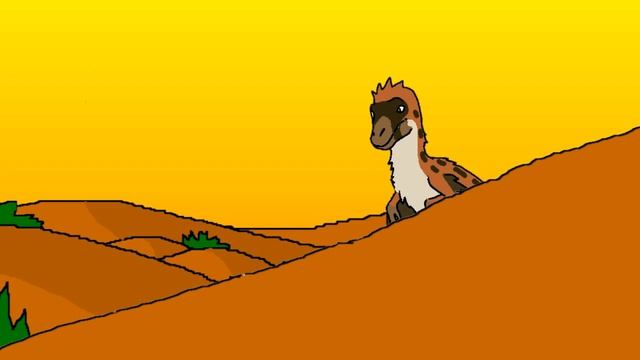 Velociraptor Vs Protoceratops - Animación Pencil2d