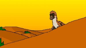Velociraptor vs Protoceratops - Animación Pencil2d