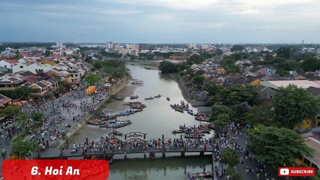 Best Places to visit in Da Nang | Bana Hills | Hoi An | Dragon Bridge | Drone Shots смотреть онлайн