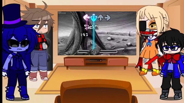 Characters react to FNF Tortured legacy chart смотреть онлайн