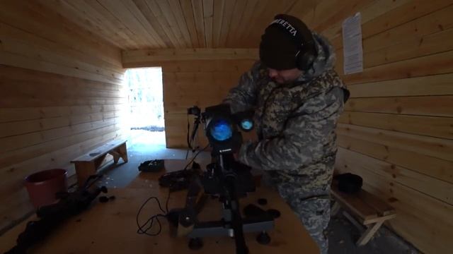 АКМС 366 Ланкастер, АКС 366 03 Ланкастер, стрельба на 100м.