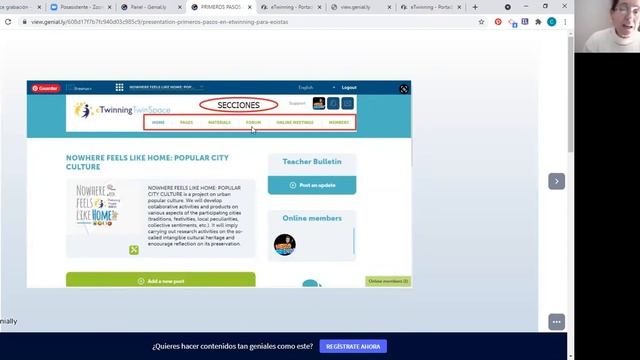 EA 15 CARMEN FERNÁNDEZ - ETWINNING смотреть онлайн