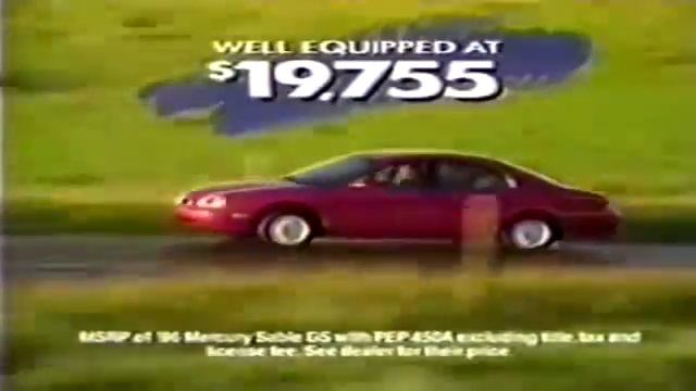 Kate Jackson , All New Mercury Sable commercial смотреть онлайн