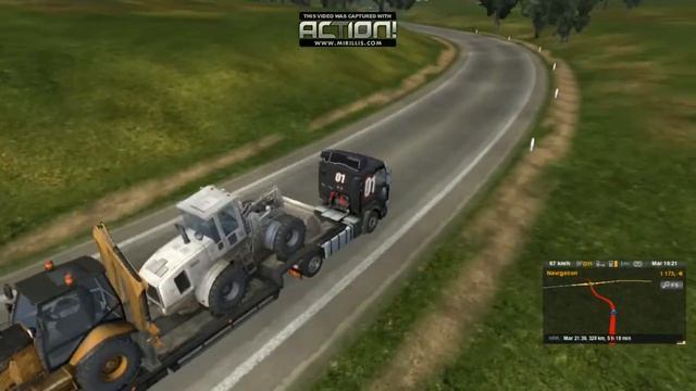 Voila une petite vidéo sur ma "grosse" parti euro truck et excplication voir description смотреть онлайн