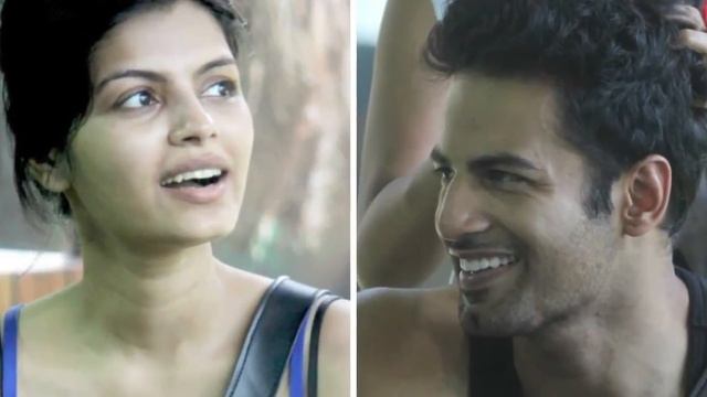 Bigg Boss Season UPEN PATEL AND SONALI RAUT CAUGHT KISSING ON CAMERA смотреть онлайн