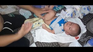 steps how to change baby diaper..may baby raine and papa renie