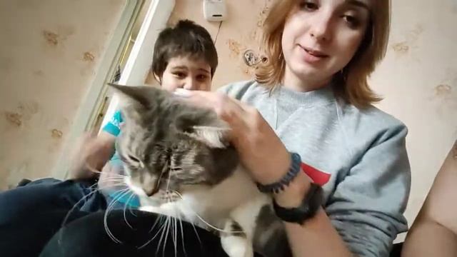 Костя и Нюся и мама и кошка смотреть онлайн