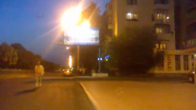 В Полтаве дороги ремонтируют ночью