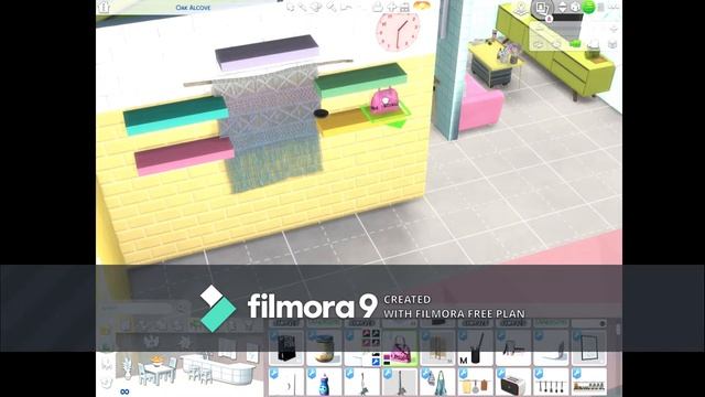 SIMS4 SPEED BUILD | neon apartment смотреть онлайн