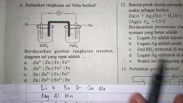 Sel Volta - Simple konsep & Contoh Soal смотреть онлайн