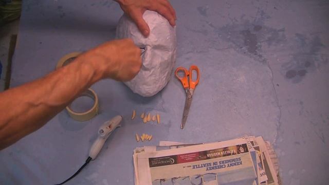 Great Paper Mache Mask Tutorial part 3 смотреть онлайн