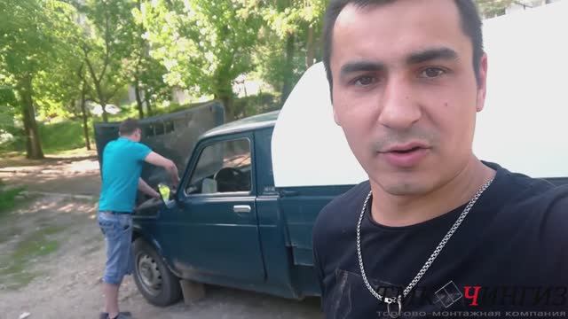 Нива ВИС для перевозки стеклопакетов и пластиковых окон. Часть 1 | Замена стеклопакетов в Уфе смотреть онлайн